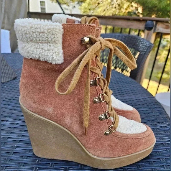 Jessica Simpson Maelyn Wedge Bootie Women (7.5M/38) - Picture 2 of 7